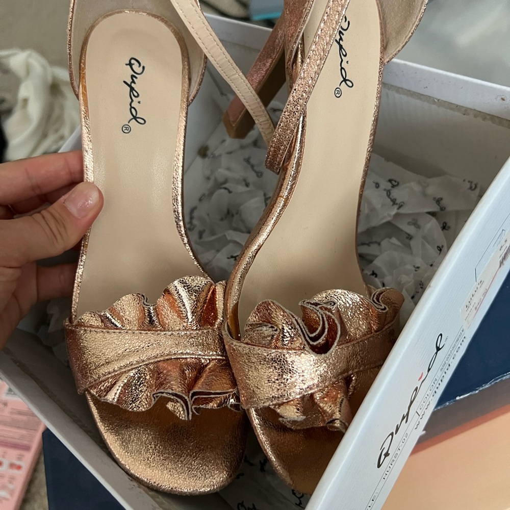 Rose Gold Heels
